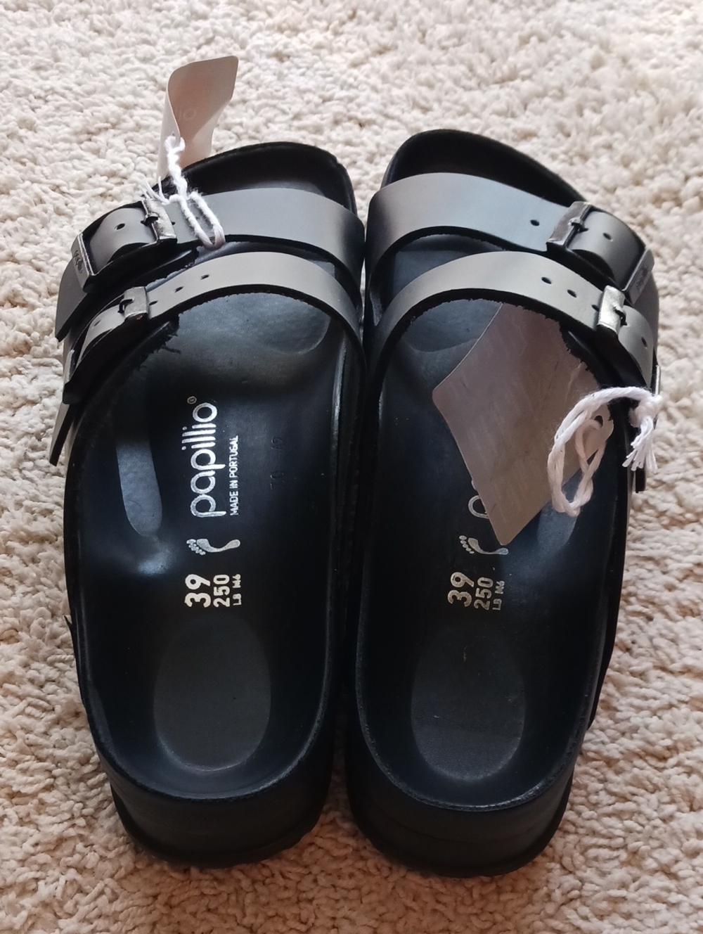 Papillio by Birkenstock Arizona Flex Exquisite Platform Sandal, Size 39, New - Picture 3 of 5